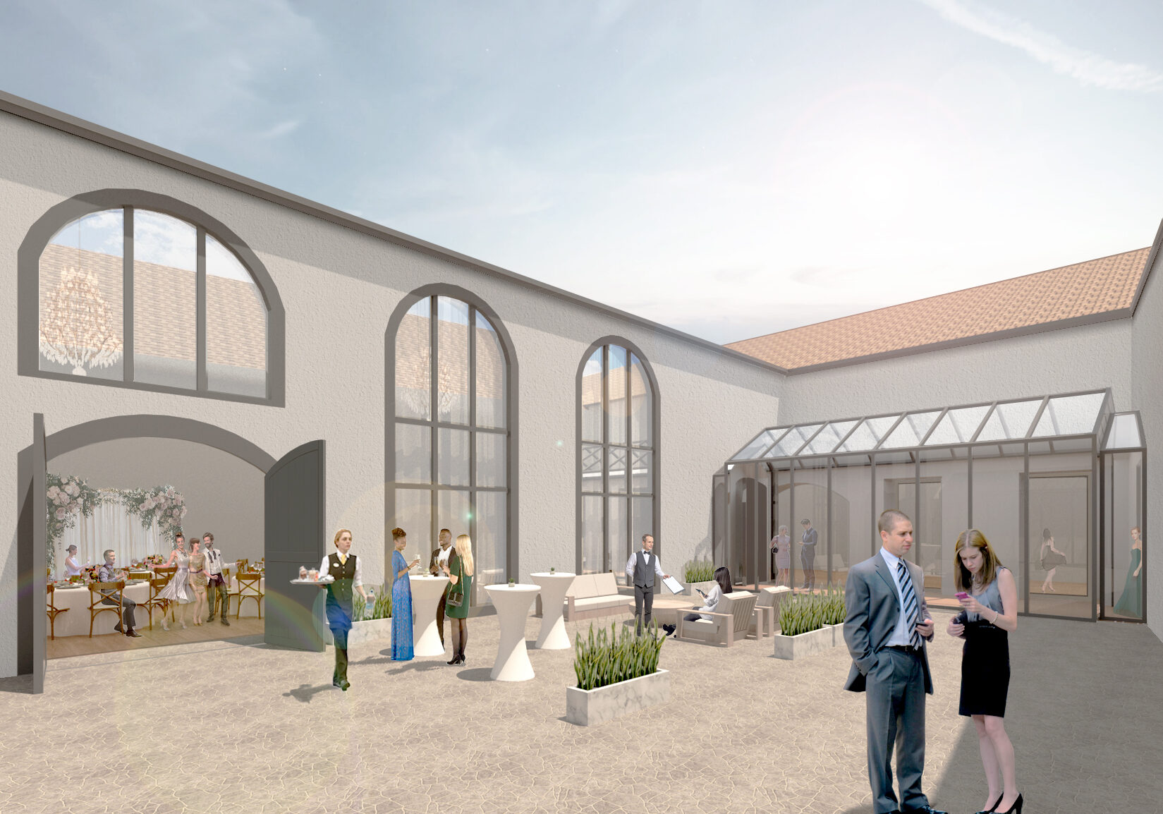 VIV-A Architekten-HARR-Veranstalltunszentrum-Niederösterreich-Umbau-Sanierung-Entwurf-Studie (8)